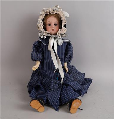 Theodor Recknagel, Puppe Höhe 40 cm, um 1900. - Hračky