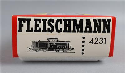 Fleischmann H0, 4231 Diesel Verschub Lok der DB, - Spielzeug