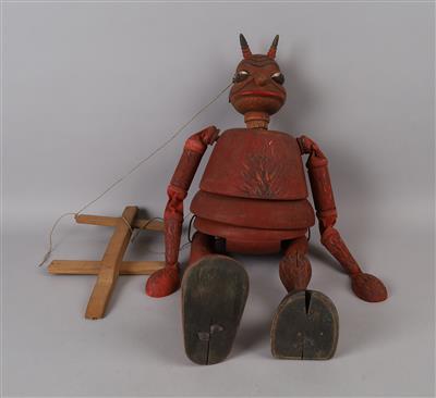 Große Marionette 'Teufel', - Hračky