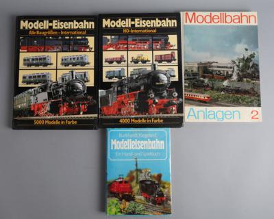 4 Stk. Bücher zum Thema Modelleisenbahn: - Hračky