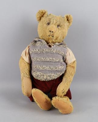 Steiff Teddy um 1925, - Spielzeug