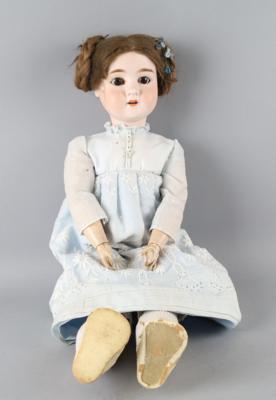 Antike Porzellankopf-Puppe gemarkt 'Special', um 1900. - Toys