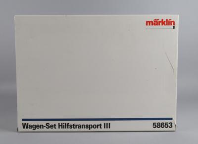Märklin Spur 1, 58653 Wagen Set Hilfstransport III, - Giocattoli