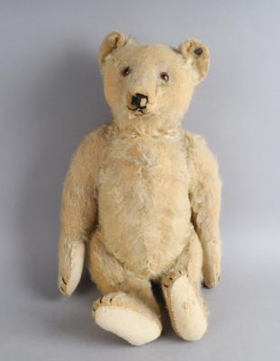 Steiff Teddy gelb 40 cm von 1925, - Hračky