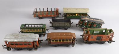 Bing Spur 1, 8 Stk. 2-a Waggons, - Toys