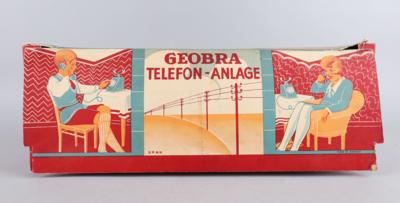 Geobra Telefon-Anlage von 1930, - Toys