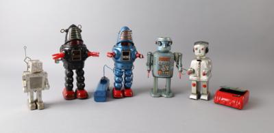 Konvolut Roboter, - Spielzeug