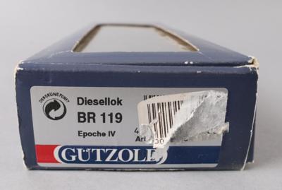 GÜTZOLD H0, Diesellok BR 119 111-3 der DB, - Hračky