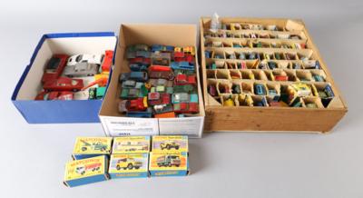 Konvolut Matchbox, Husky, Corgi Junior 1:64 Modellautos, - Spielzeug