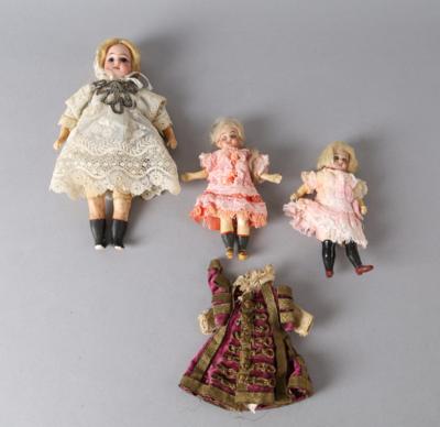 Konvolut von 3 Stück Mignonetten um 1900: - Toys