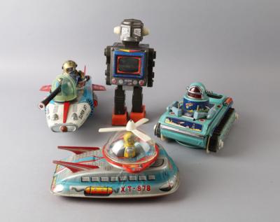 Konvolut Weltraum Science Fiction-Spielzeug, - Spielzeug