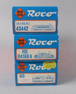 Roco H0, 3 Stk. E-Loks: - Spielzeug