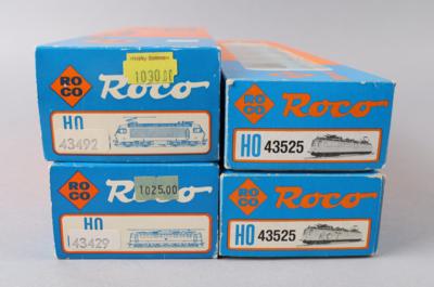 Roco H0, 4 Stk. E-Loks: - Spielzeug
