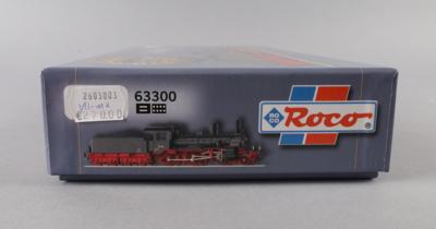 Roco H0, 63300 Modell mit Präsentationsschiene einer Dampflok der Deutschen Reichsbahn BR 36 156, - Spielzeug