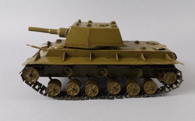 Russischer Kettenpanzer, um 1950, - Toys