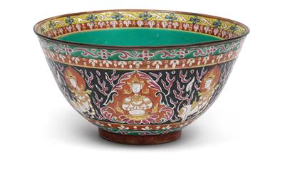 A Bencharong bowl - Arte asiatica