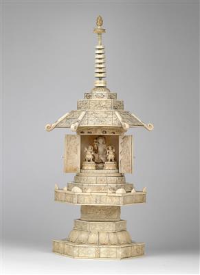 An ivory pagoda - Asian art