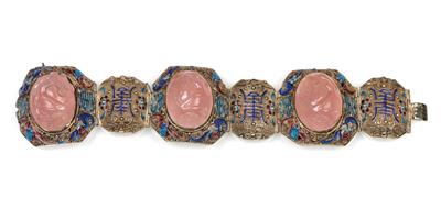 A silver bracelet - Asian art