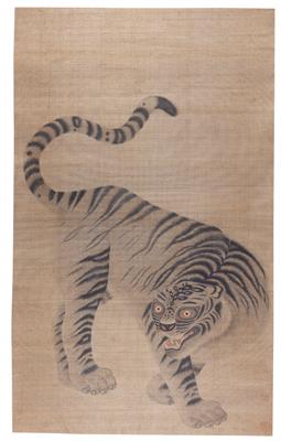 Anonymous: Tiger - Asian art