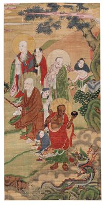 A Buddhist painting - Asian art