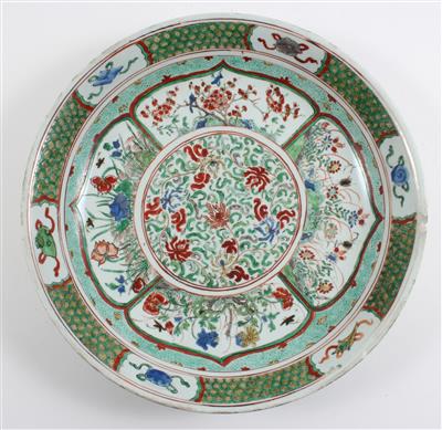 A famille verte dish - Asian art