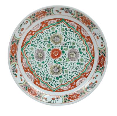 A famille verte dish - Arte asiatica