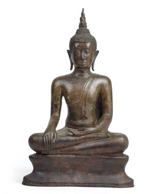 A figure of Buddha Shakyamuni - Arte asiatica