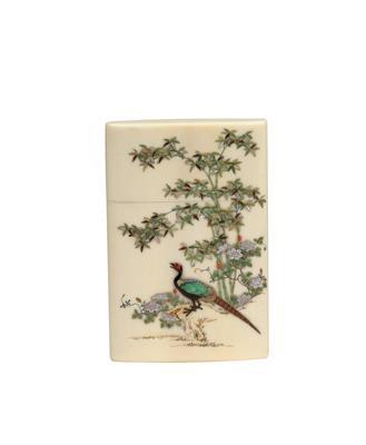 A visiting card case - Asian art