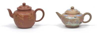 Two Zisha teapots - Arte asiatica