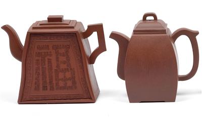 Two Zisha teapots - Arte asiatica