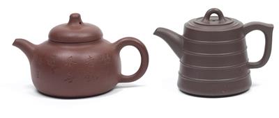 Two Zisha teapots - Asian art