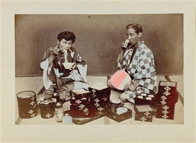 A small photo album, Japan, circa 1900 - Asian art