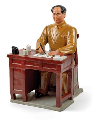 Mao Zedong at his desk, China, 2nd half of the 20th cent. - Asian art