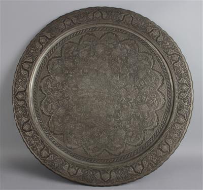 Große osmanische Platte, - Asiatische und islamische Kunst