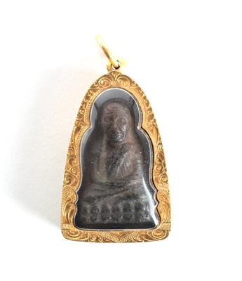 Buddhistisches Amulett, - Starožitnosti