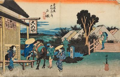 Hiroshige (1797-1858 - Antiquariato