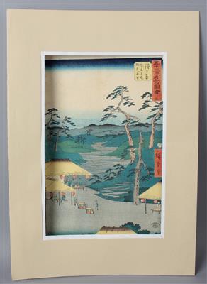 Utagawa Hiroshige (1797-1858 - Antiquariato