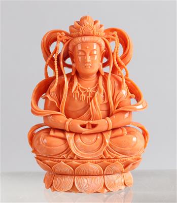 Buddha auf Lotussockel, - Antiquariato