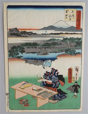 Kunisada I (1786-1865 Edo) und Hiroshige II (1826-1869) - Works of Art