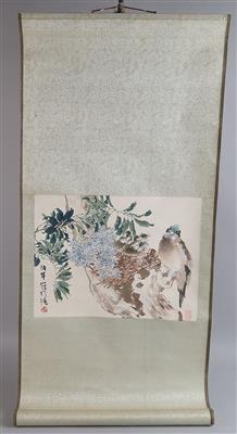 Ren Yi (1840-1896) in der Art von - Asiatische Kunst