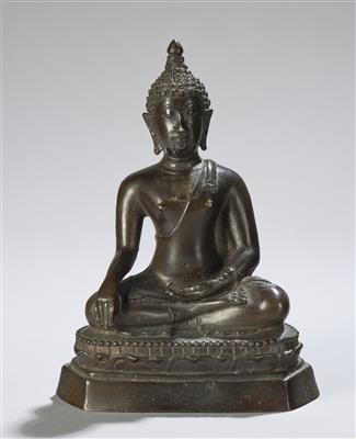 Buddha Maravijaya, Thailand, 18th/19th Century, - Asian Art