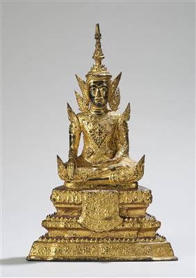 Buddha Shakyamuni, Thailand, 19. Jh., Rattanakosin Stil, - Asiatische Kunst