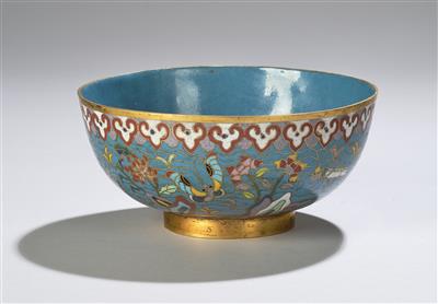 A Cloisonné Bowl, China, Jiaqing Period, - Asian Art