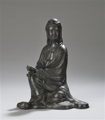 Guanyin, China, Shisou Mark, 18th-19th Century, - Asian Art
