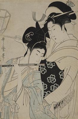 Kitagawa Utamaro (Japan 1753-1806) zugeschrie - Asiatische Kunst