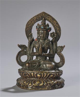 Shadakshari Lokeshvara, Tibet, 16th/17th Century, - Asijské umění