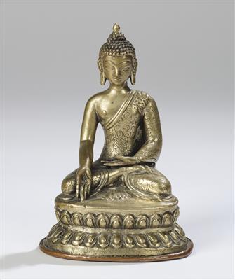 Buddha Shakyamuni, Tibet, 20. Jh., - Asian Art