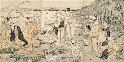 Kitagawa Utamaro (Japan 1753-1806), zugeschrieben, - Asijské umění