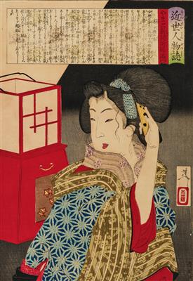 Tsukioka Yoshitoshi, (Edo 1839-1892), - Asiatische Kunst