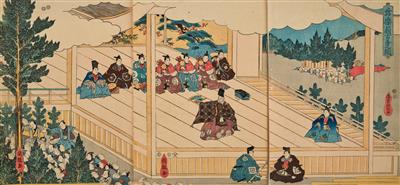Utagawa Kuniteru I (aktiv ca. 1820-1860), - Asiatische Kunst